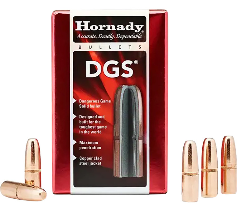 Hornady 4241 Dgs 423 Cal .423 400 Gr Dangerous Game Solid 50 Per Box 15 Case - 4241