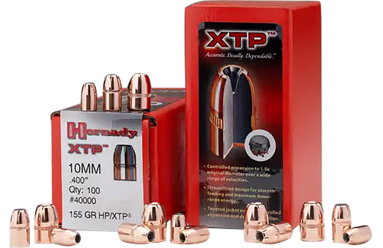 Hornady 45200 Xtp 45 Cal .452 250 Gr Hollow Point 100 Per Box 15 Case - 45200