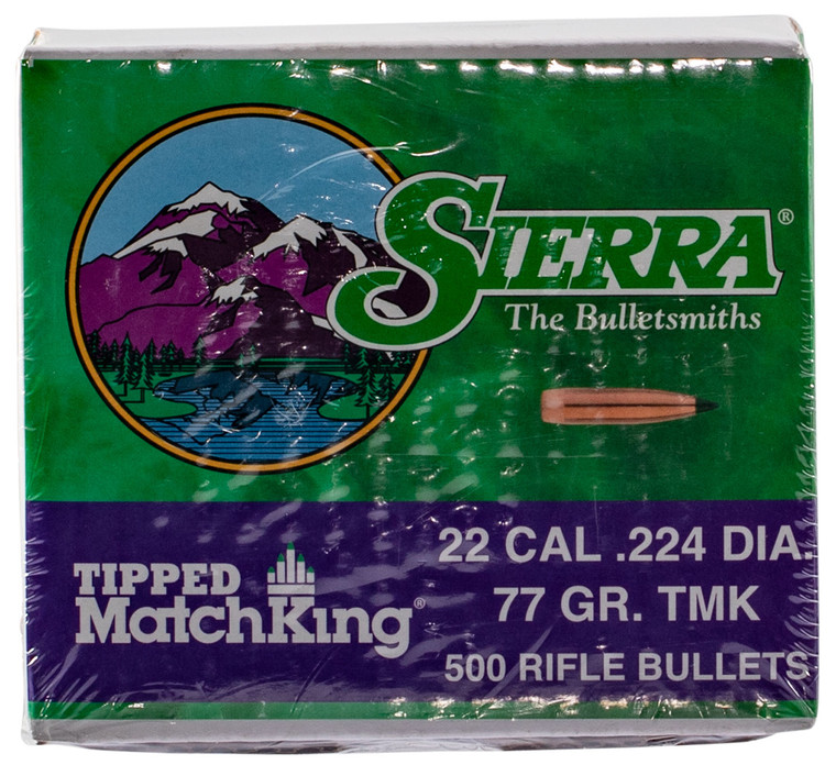 Sierra 7177c Tipped Matchking 22cal 77gr Tipped Matchking 500box - 7177C