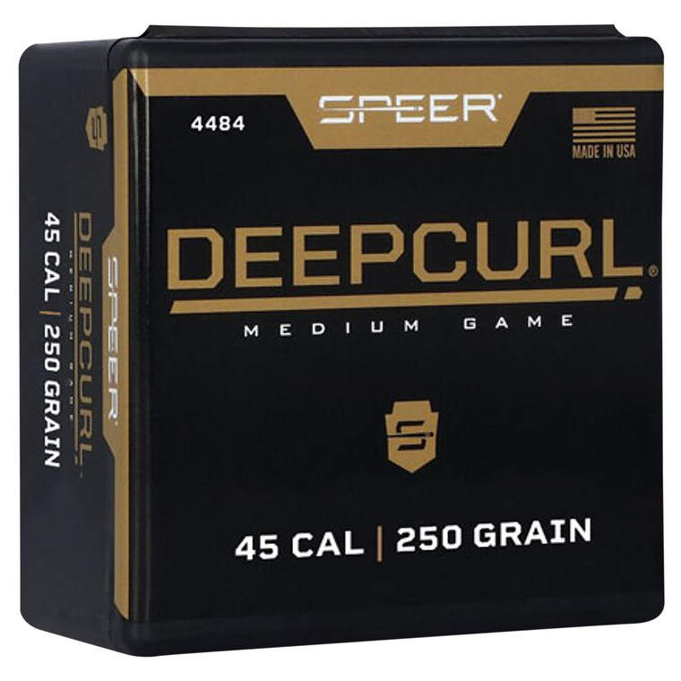 Speer 4484 Deepcurl 45cal 250gr Hollow Point 50 Per Box5 Case - 4484