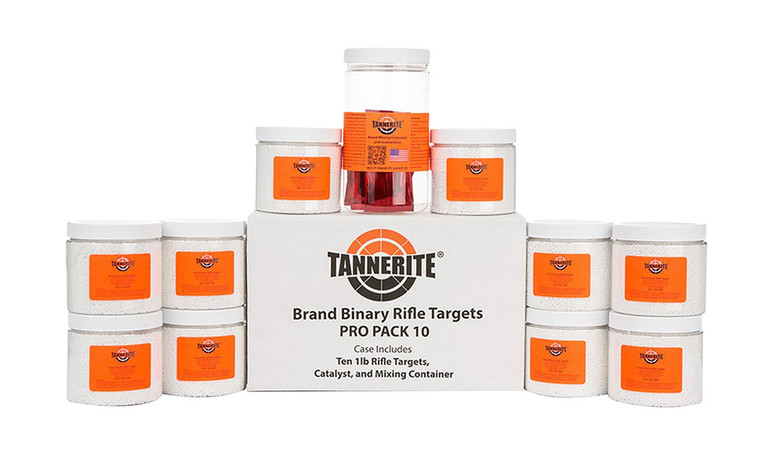 Tannerite Pp410 Pro Pak Impact Enhancement Explosion White Vapor Centerfire Rifle Firearm 1 Lb 10 Targets - PP410