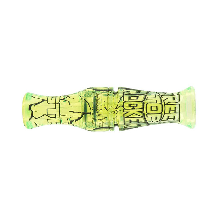 Zink Green Top Rocker Duck Mouth Call Interference Green - ZNK-ZNK6130