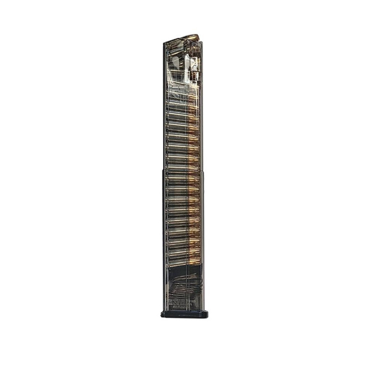 Elite Tactical Systems (ets) Glock 18 40/rd 9mm Magazine - For Glock 17 18 19 19x 26 34 45 - GLK-18-40
