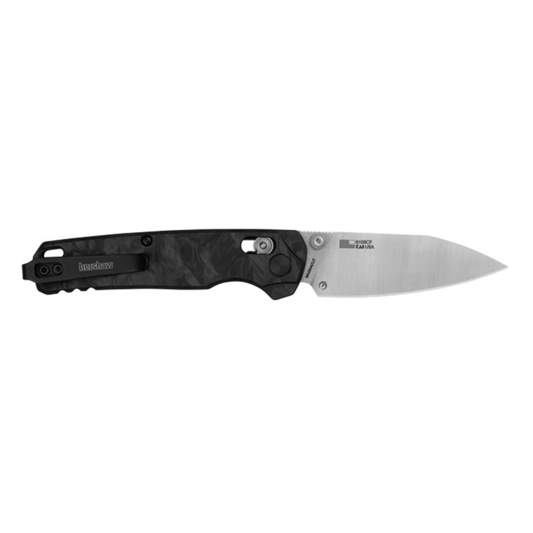 Kershaw Bel Air Folding Knife 3.1" Reverse Tanto Blade Carbon Fiber Black - 6105CF Kershaw Bel Air Folding Knife 3.1" Reverse Tanto Blade Carbon Fiber Black - 6105CF