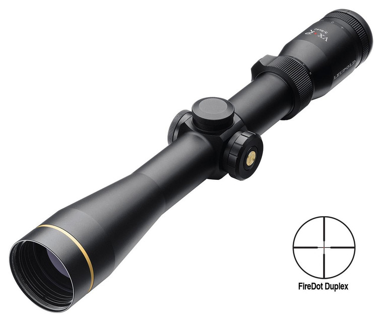 Blemished Leupold Vx-r Rifle Scope - 3-9x40mm Illum. Firedot Duplex 33.6-13.6' 4.2-3.7" Matte - 110686B