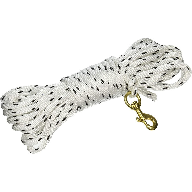 Omnipet Check Cord 40ft White - 3640-WH