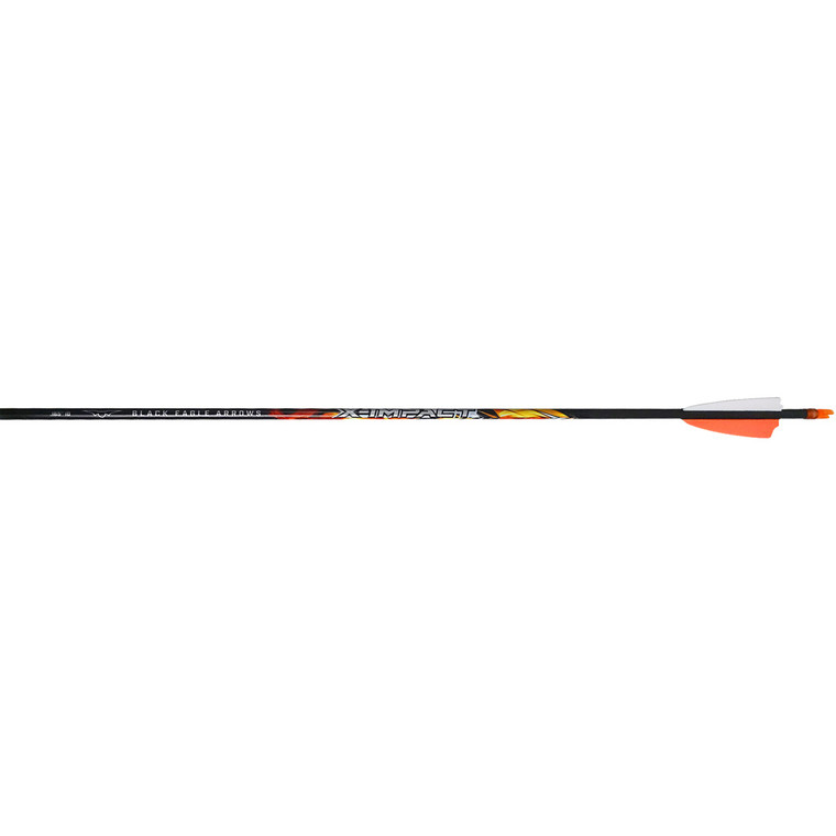 Black Eagle X Impact Arrows - .001 300 2.5 in. Shield Cut 6 pk. - 33888