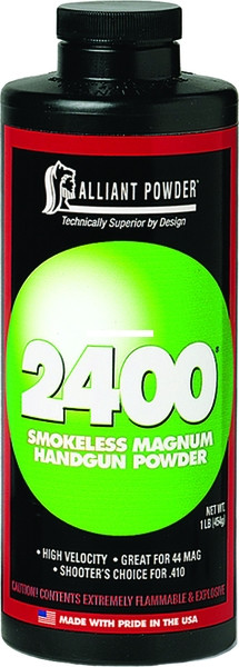 Alliant 2400 Smokeless Magnum - Handgun Powder 1 Lb State Laws Apply - 2400