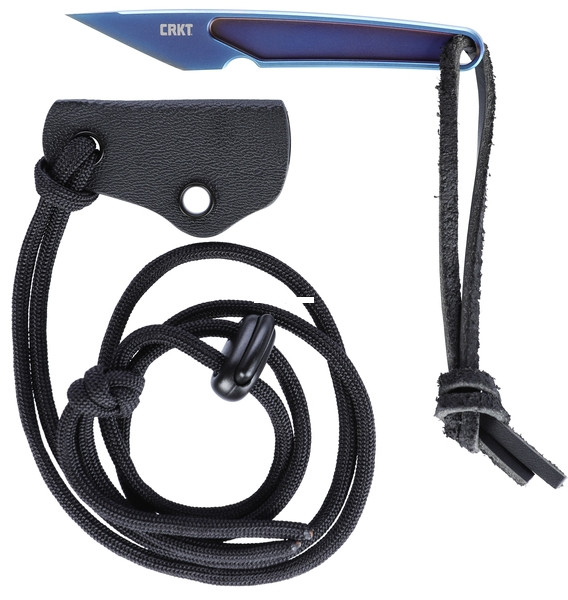 CRKT 7065 HangTi, Fixed Blade Knife - w/Sheath, Blade Length 1.06" - 7065