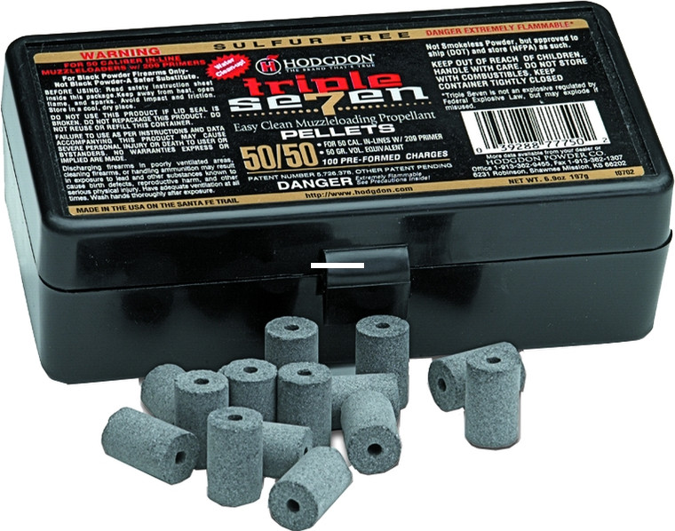 Hodgdon T75030 Triple Seven - Muzzleloading Pellets 50Cal 30Gr - T75030