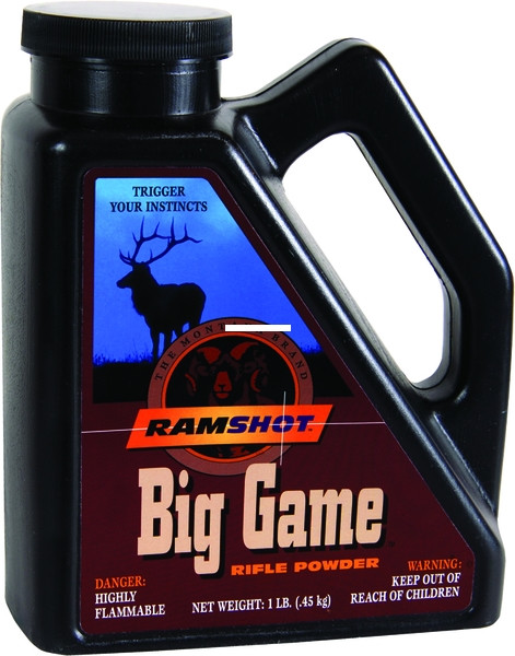 Ramshot BIGGAME1 Big Game Smokeless - Rifle Powder, 1 lb - BIGGAME1