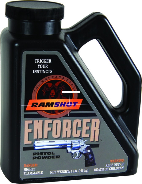 Ramshot ENFORCER1 Enforcer - Smokeless Pistol Powder, 1 lb - ENFORCER1