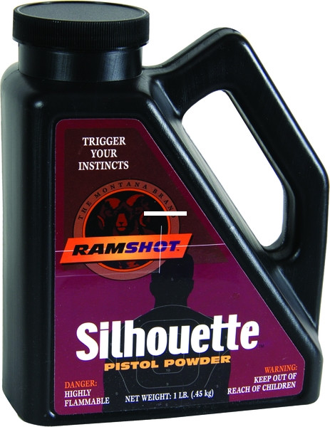 Ramshot SILHOUETTE1 Silhouette - Smokeless Pistol Powder, 1 lb - SILHOUETTE1