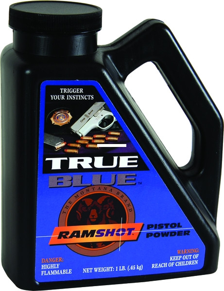 Ramshot TRUEBLUE1 True Blue - Smokeless Pistol Powder, 1 lb - TRUEBLUE1