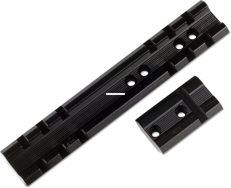 Weaver 48040 Top Mount Aluminum - Scope Base, Black, 40A, Remington - 48040