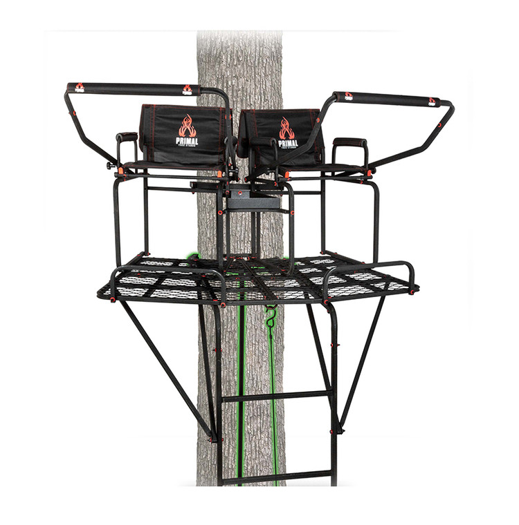 Ol' Man Outdoors - Ladder Stand - 18ft Skyscraper 2-man - OT-404