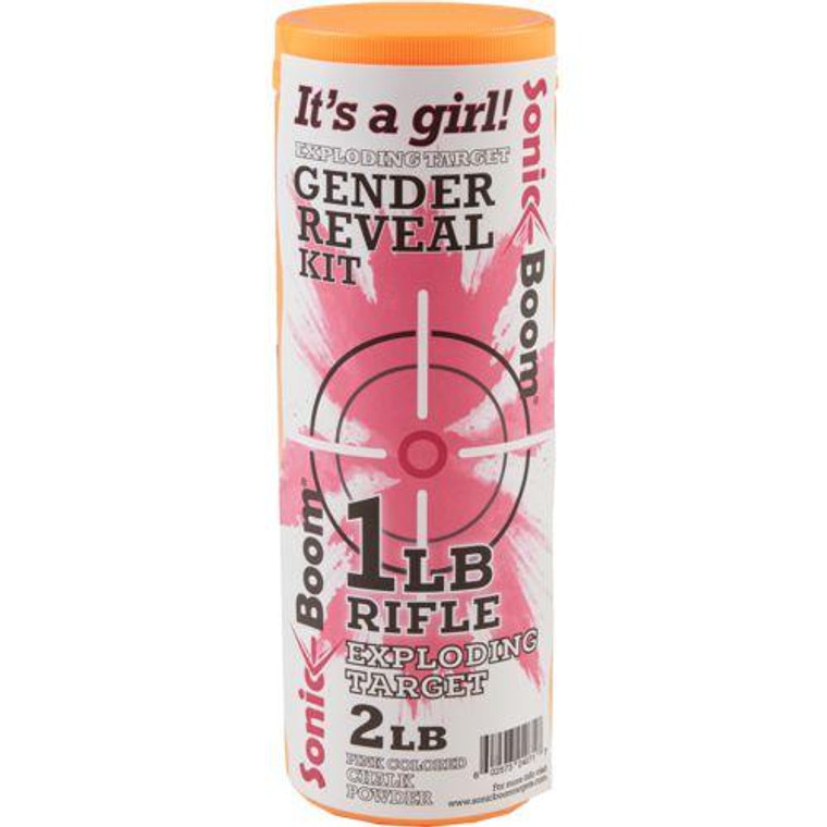 Sonic Boom - Exploding Target - Gender Reveal -girl - SBTGRGIRL