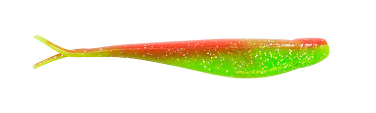 Z-Man - Original Worm -  4in 5pk Nuked Chick Glo -