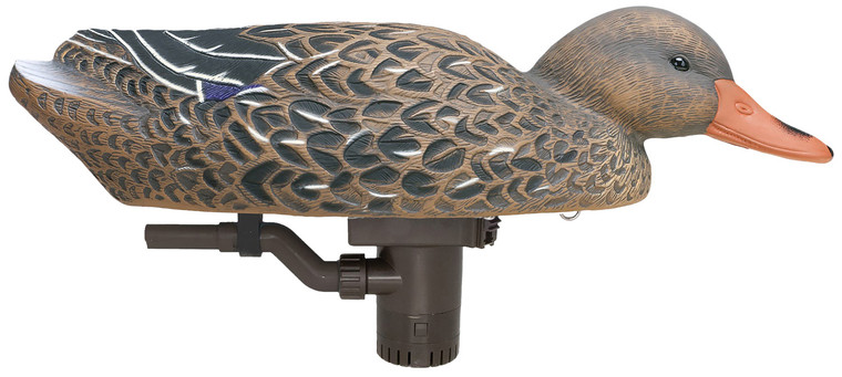 Higdon Outdoors 54084 Battleship Swimmer Pro Mallard Hen Foam Filled Features Builtin Timer