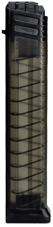 Grand Power 8588005940313 Stribog 20rd 45 Acp Translucent Smoke Polymer