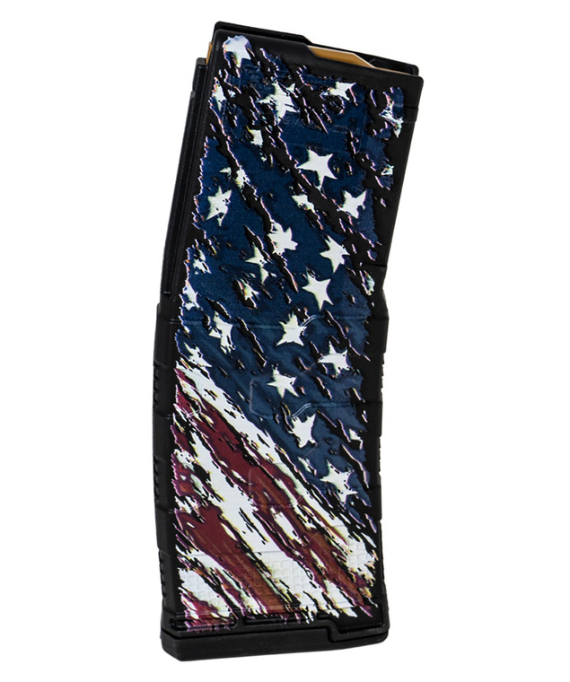 Amend2 556mod3flag30 Mod3 301 5.56 Nato Fits Ar15 American Flag Polymer