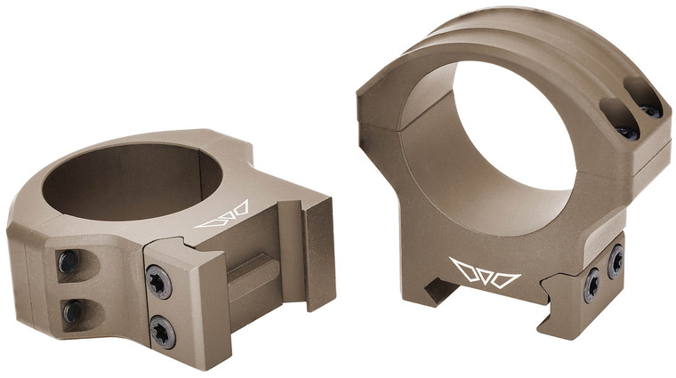 Warne 8514tm Hyperlite Dark Earth Cerakote Dark Earth Cerakote 30mm Tube Picatinnyweavermaxima Fits Tikka