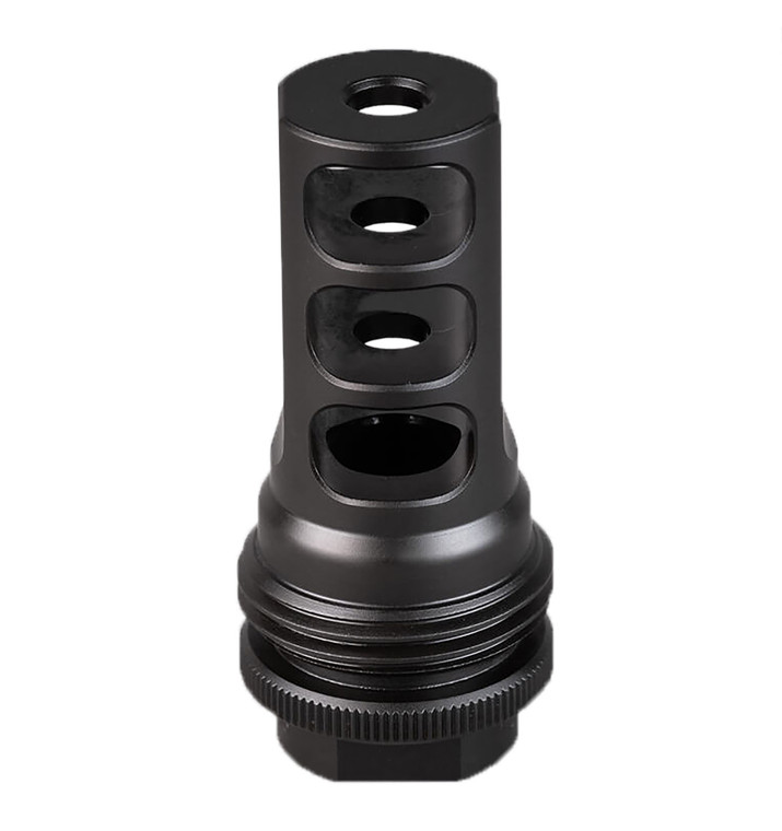 Silencerco Ac1961 Asr Muzzle Brake Black Nitride 1116x24 Threads 458 Cal