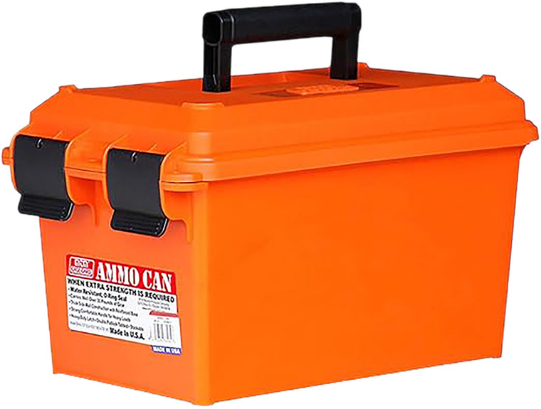 Mtm Casegard Ac35 Ammo Can Orange Polypropylene
