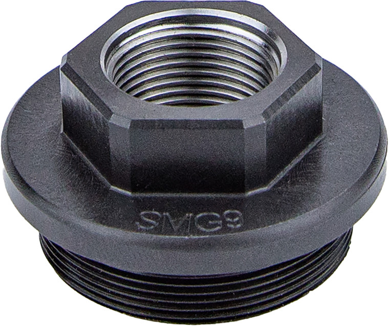 Kgm Asmg9dtas4 Smg9 Direct Thread Adapter Black Nitride Steel M13.5x1 Lh Threads