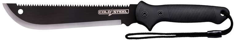 Cold Steel Csmaaxis Axis 11 Carbon Steel Blade Black Textured Rubber Handle 18 Long Includes Sheath
