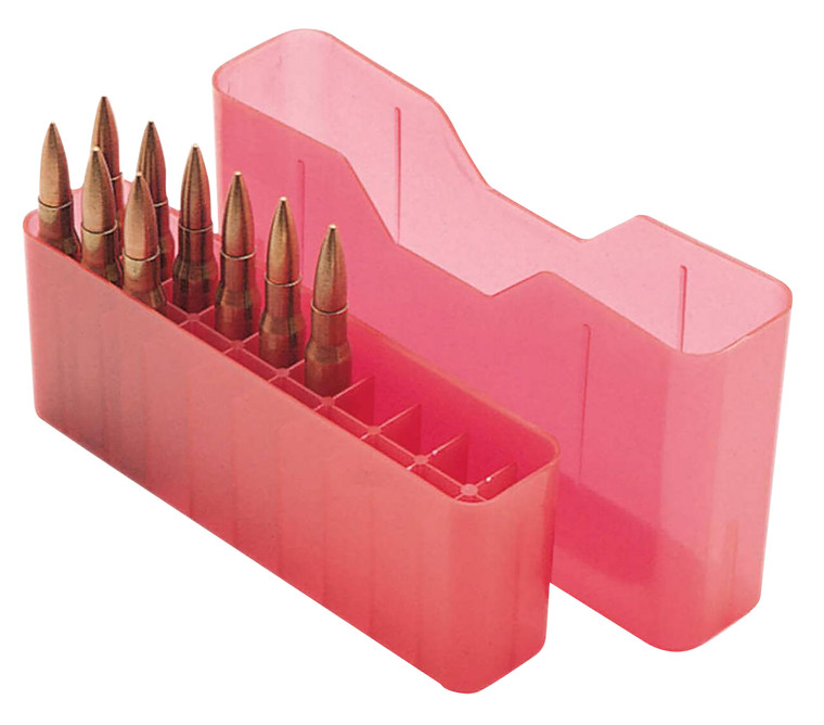 Mtm Casegard J20lld29 Sliptop Ammo Box J20 7mm Rem338 Win Mag Red Polypropylene 20rd