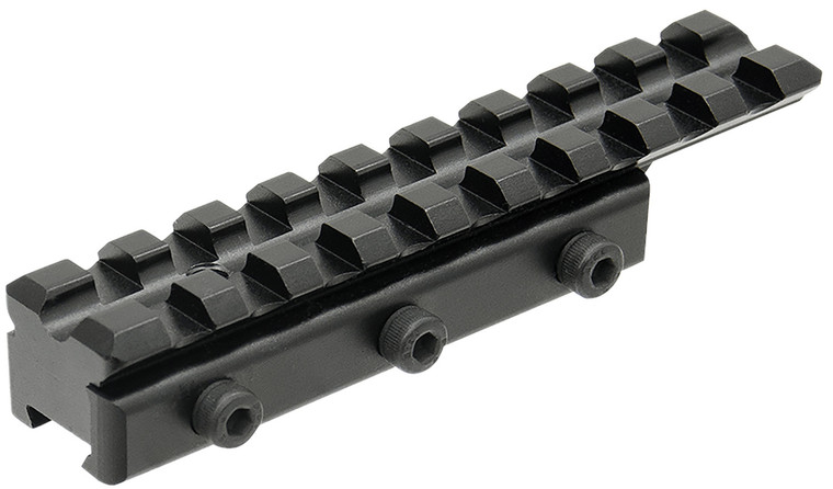 Leapers Mntpmtowla Picatinny Adapter Mount Matte Black Anodized Aluminum Dovetail Mount