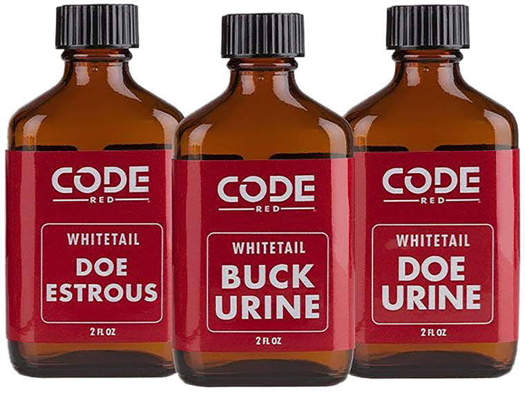 Code Blue Oa1326 Buckndoes Combo Deer 2 Oz Liquid 3 Pack