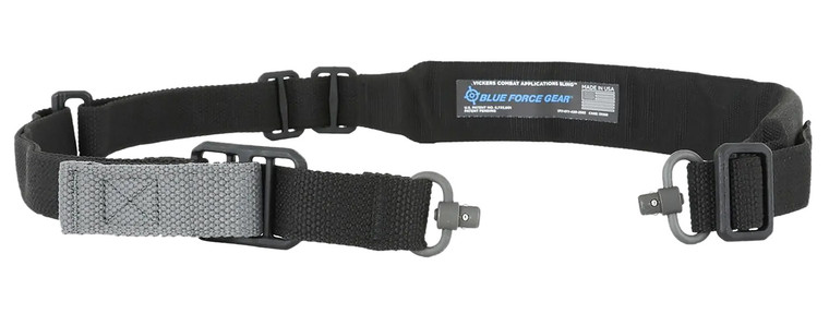 Blue Force Gear Vcaspb200aabk Vickers Push Button Sling Black Cordura Padded