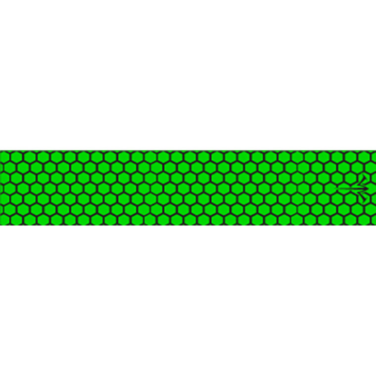 White Water Archery Honeycomb Fade Arrow Wraps Open Flo Green 5 in. x 1.125 in. 15 pk. - WWA1029/GR