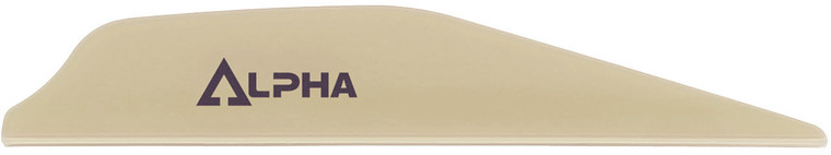 Bohning Alpha Vanes Tan 100 pk. - 101062TN28