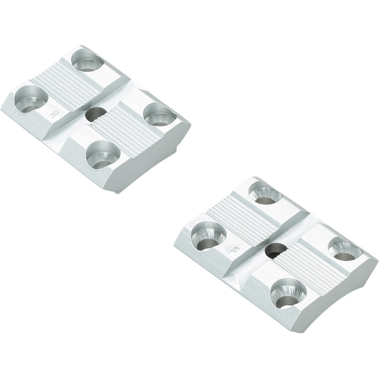 Weaver Classic Aluminum Base Pair Silver Browning XBolt Blister Pack - 48495