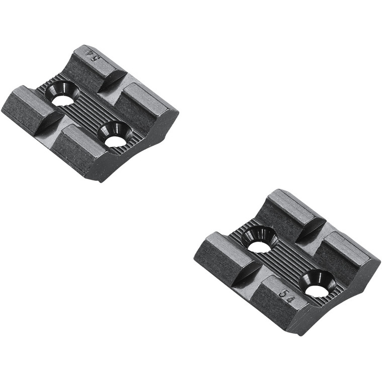 Weaver Classic Aluminum Base Pair Matte Black BAR Blister Pack - 48470