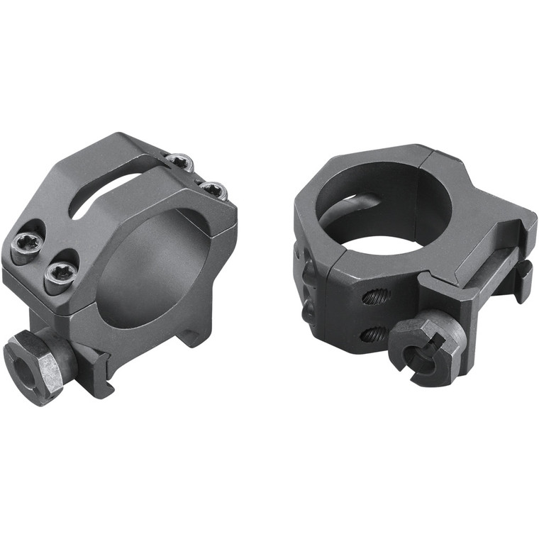 Weaver Tactical 4Hole Picatinny Ring Matte Black 1" Medium Clamshell Pack - 99511