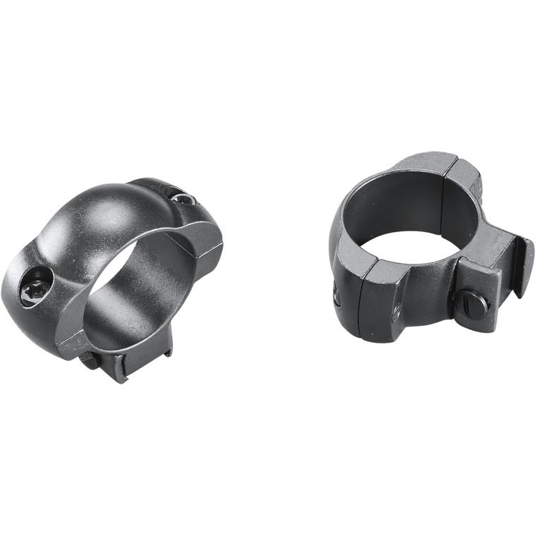 Weaver Grand Slam Rimfire Steel Rings Matte Black 1" .22 Style Medium Clamshell Pack - 49217