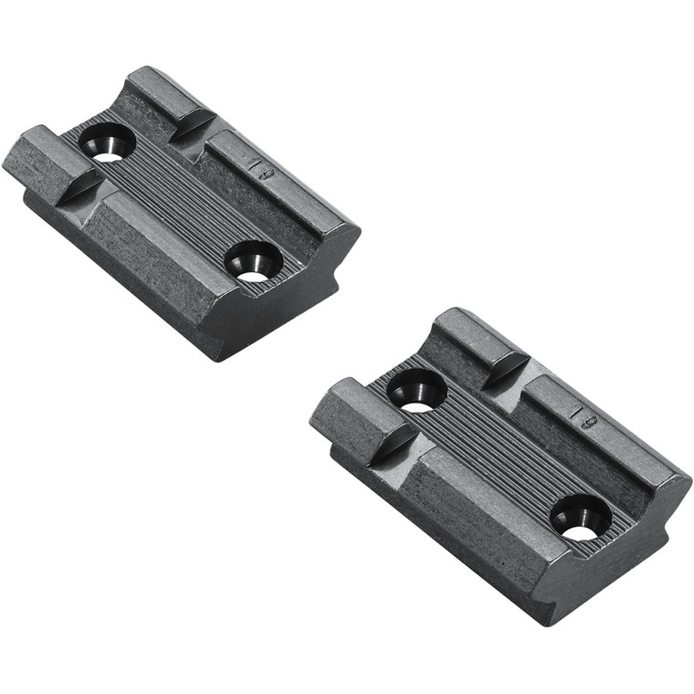 Weaver Classic Aluminum Base Pair Matte Black Tikka T3 Blister Pack - 48476