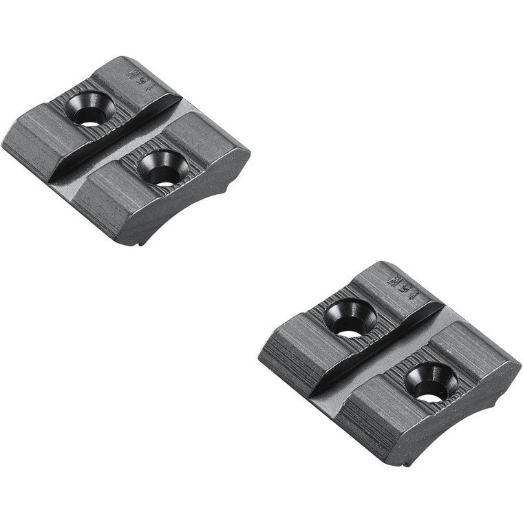 Weaver Classic Aluminum Base Pair Matte Black Savage Bseries Blister Pack - 48480