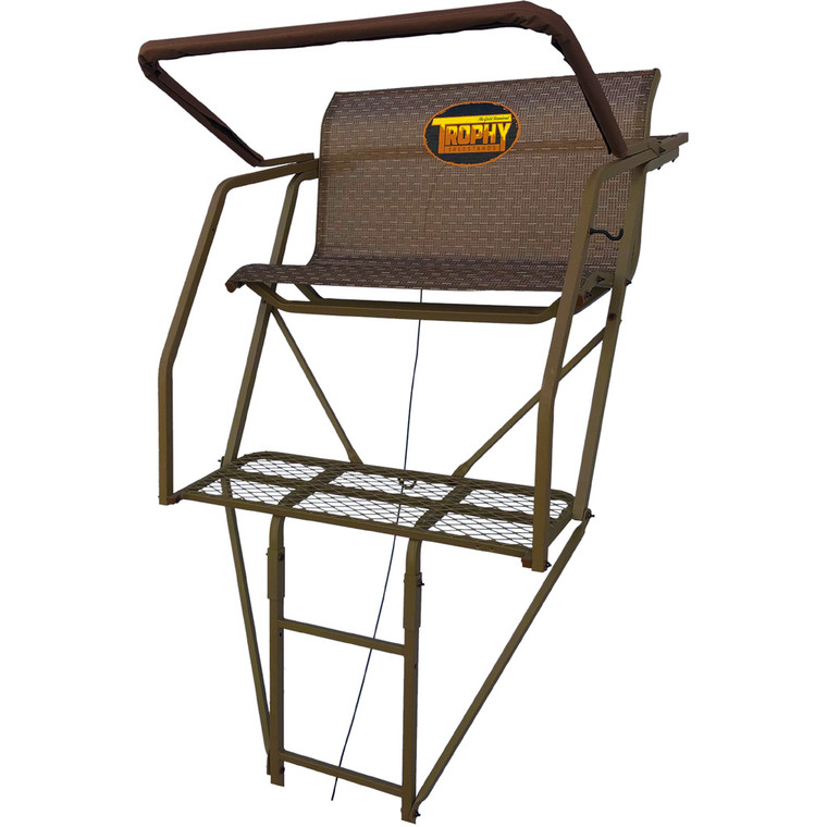 Trophy Treestands Everlast Ladderstand Two Person 16 ft. - TDL221