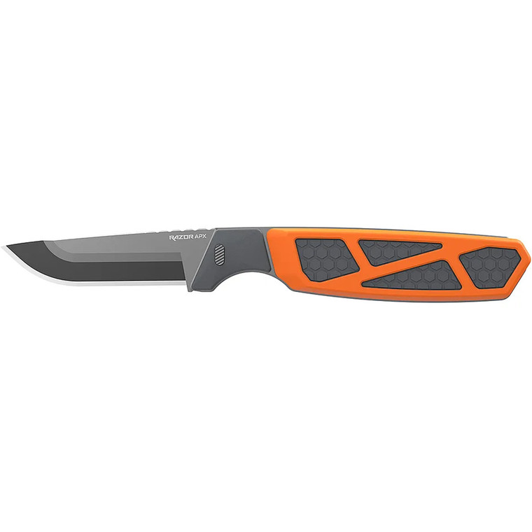 Outdoor Edge 3.0" Razor Apx Orange/Gray, 7 Blades - APXS30-6C