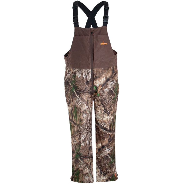 Habit Men's Cedar Branch Insulated Bib L-Realtree APX / Turkish Coffee - WB713-R-8-6-L-3Q6