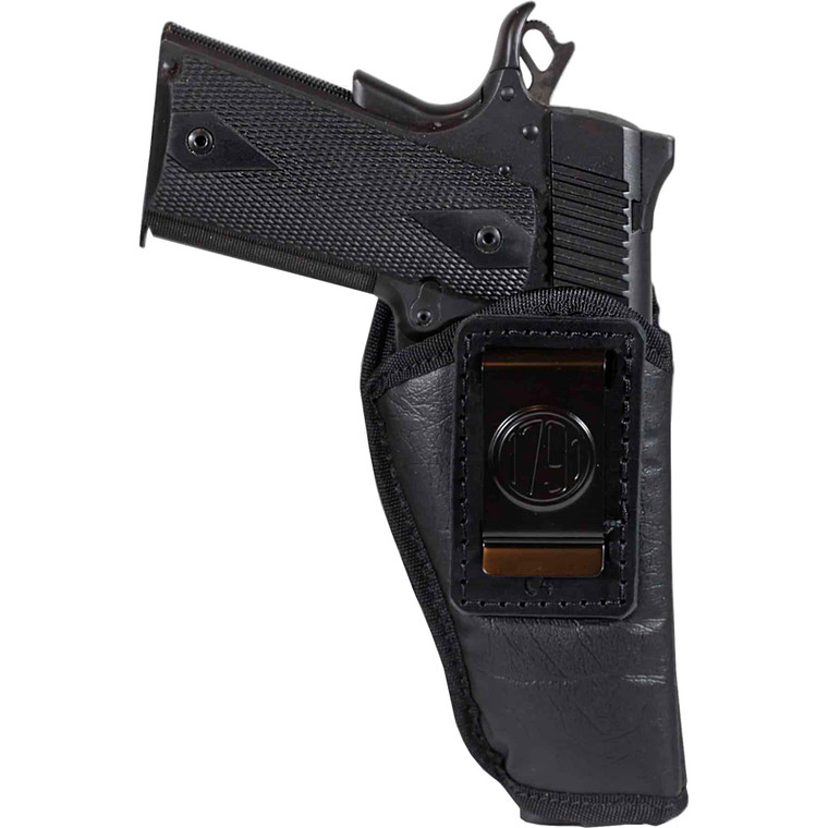 1791 Gunleather EcoCarry IWB Holster Compact Auto Long Black RH - ECO-C4-BLK-R