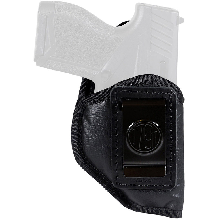 1791 Gunleather EcoCarry IWB Holster Micro Compact Auto Medium Black RH - ECO-MC3-BLK-R