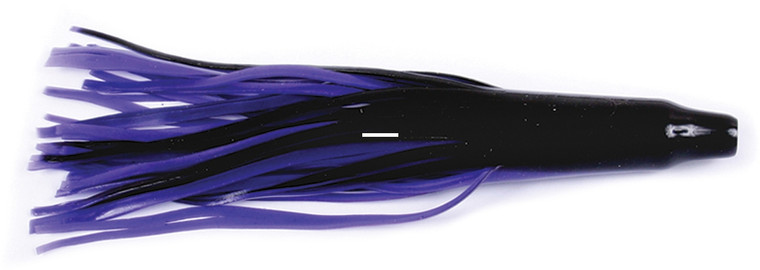 Billfisher TT62-PUBK Tuna Tail - Skirt, 6", Purple/Black, 2/Pack - TT62-PUBK