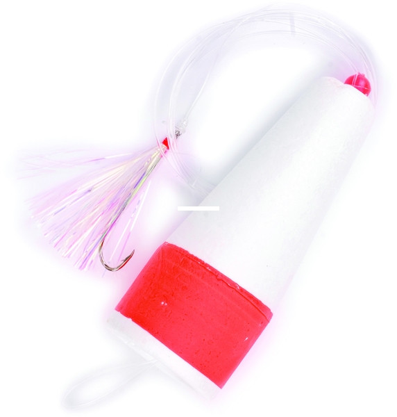 Eagle Claw L928 Lazer Sharp Snapper - Popper Rig, Weighted, 4XLong Sz 6 - L928