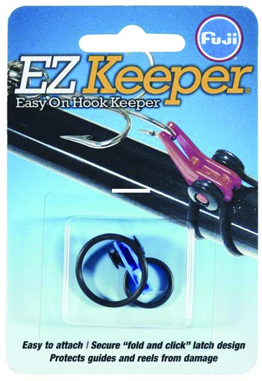 Fuji EHKM-BC E-Z Hook Keeper Black - Carded - EHKM-BC Fuji EHKM-BC E-Z Hook Keeper Black - Carded - EHKM-BC